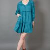 Clothing eb&ive Short Dresses | Diaz Dress - Teal