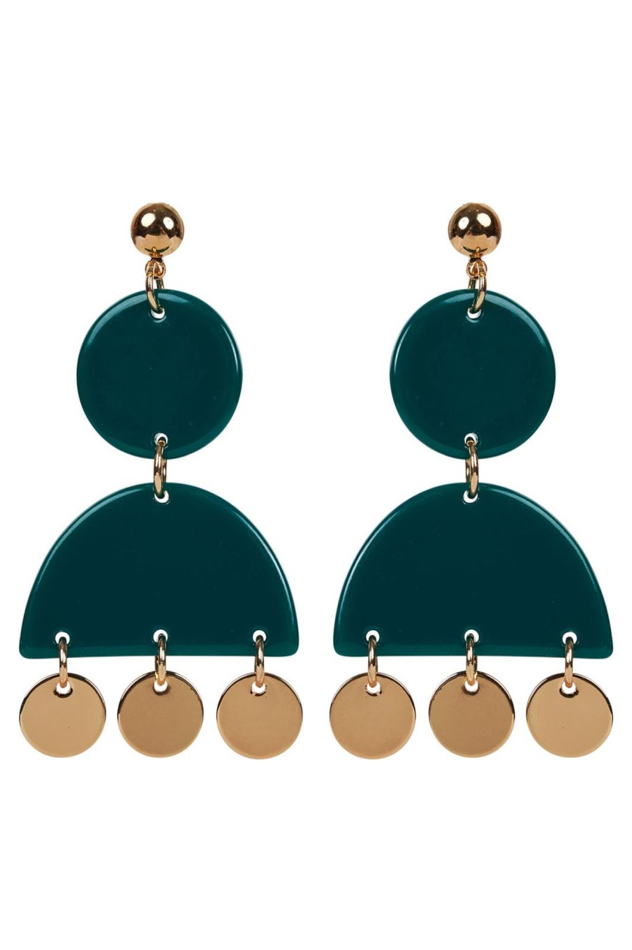 Accessories eb&ive Earrings | Cleo Drop Earring - Teal