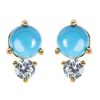 Accessories eb&ive Earrings | Instinctive Earring - Turquoise