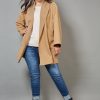 Clothing eb&ive Jackets | Klein Duster Coat - Camel