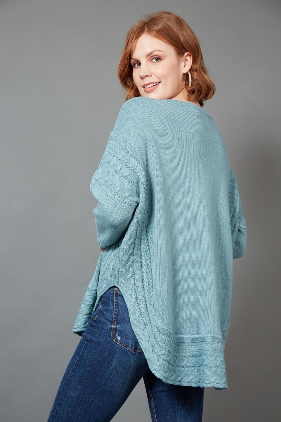 Clothing eb&ive Jumpers | Poppy Knit - Teal