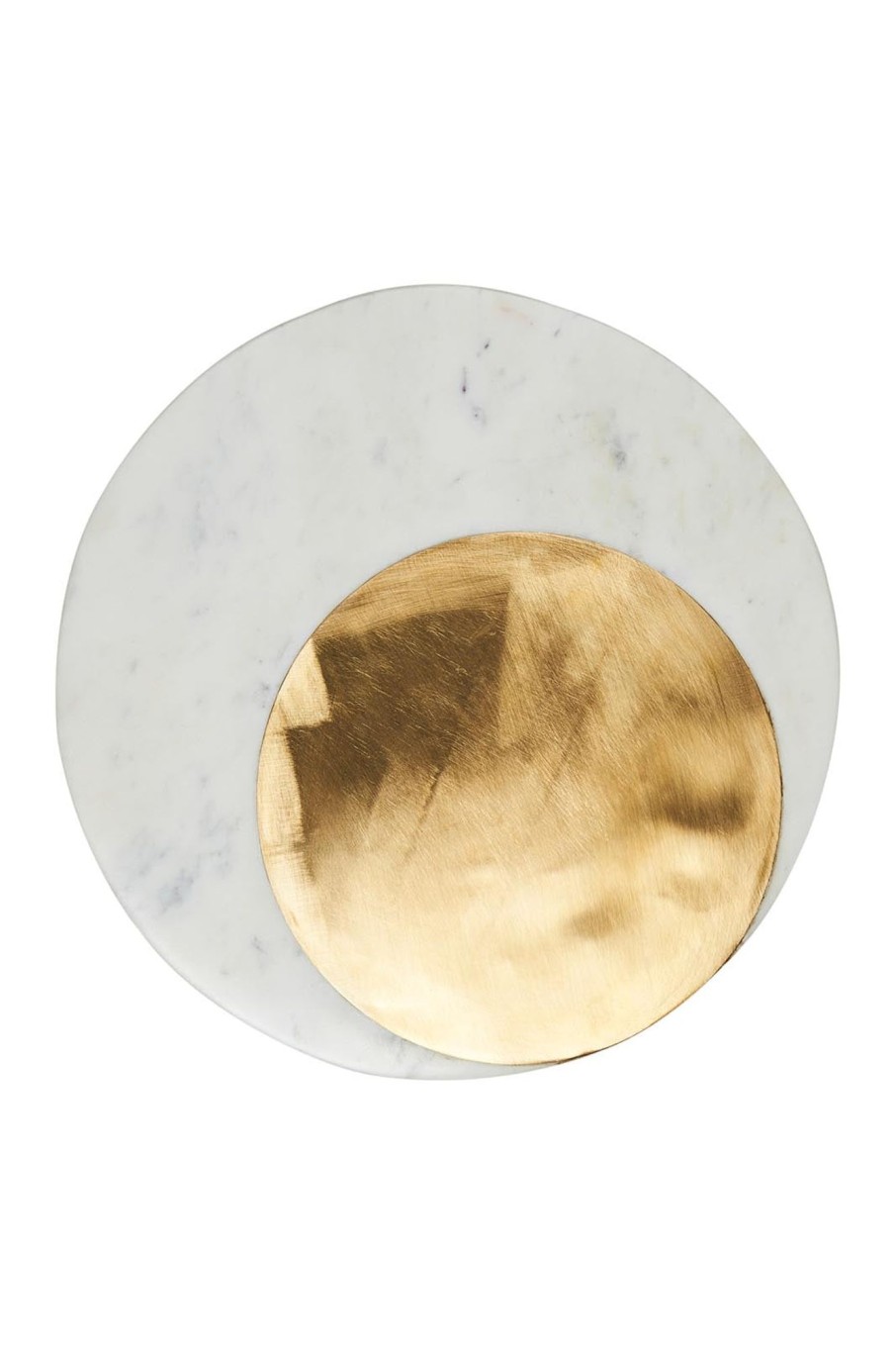 Homewares eb&ive | Casa Blanca Round Board - Gold/Marble