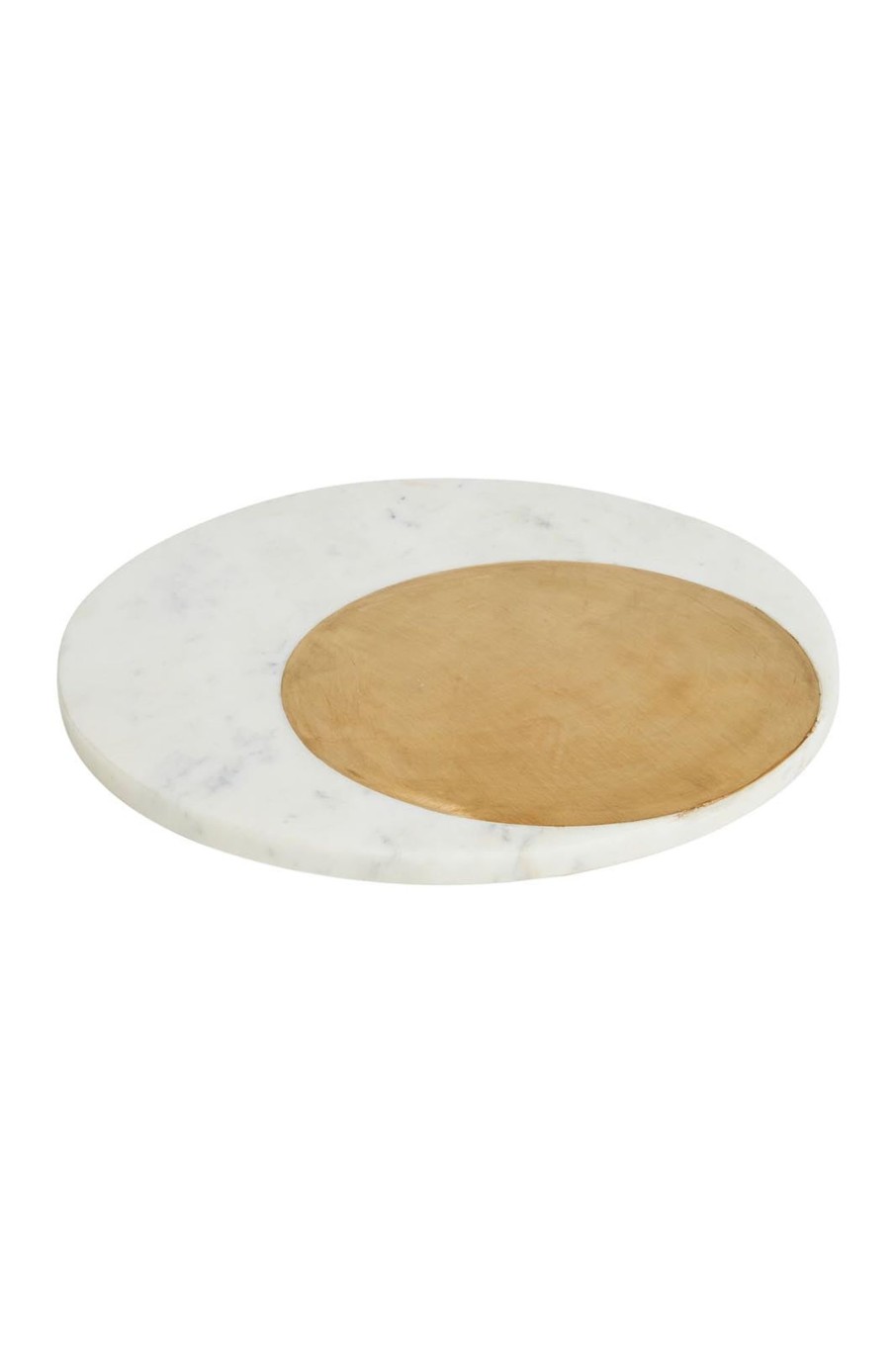 Homewares eb&ive | Casa Blanca Round Board - Gold/Marble