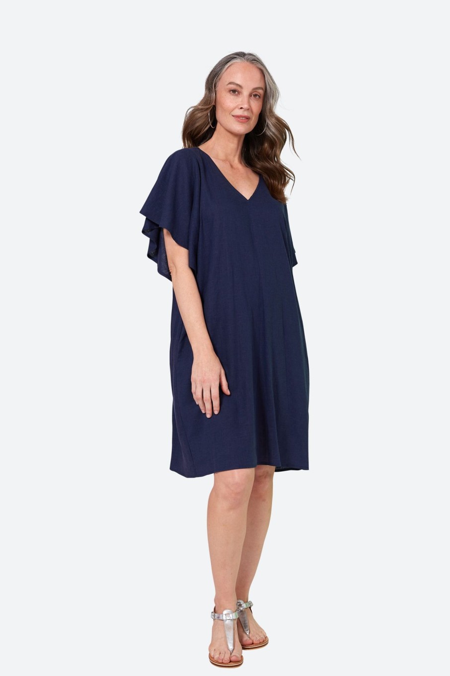 Clothing eb&ive Short Dresses | Verve Dress - Sapphire