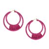 Accessories eb&ive Earrings | Milli Hoop Earring - Mulberry