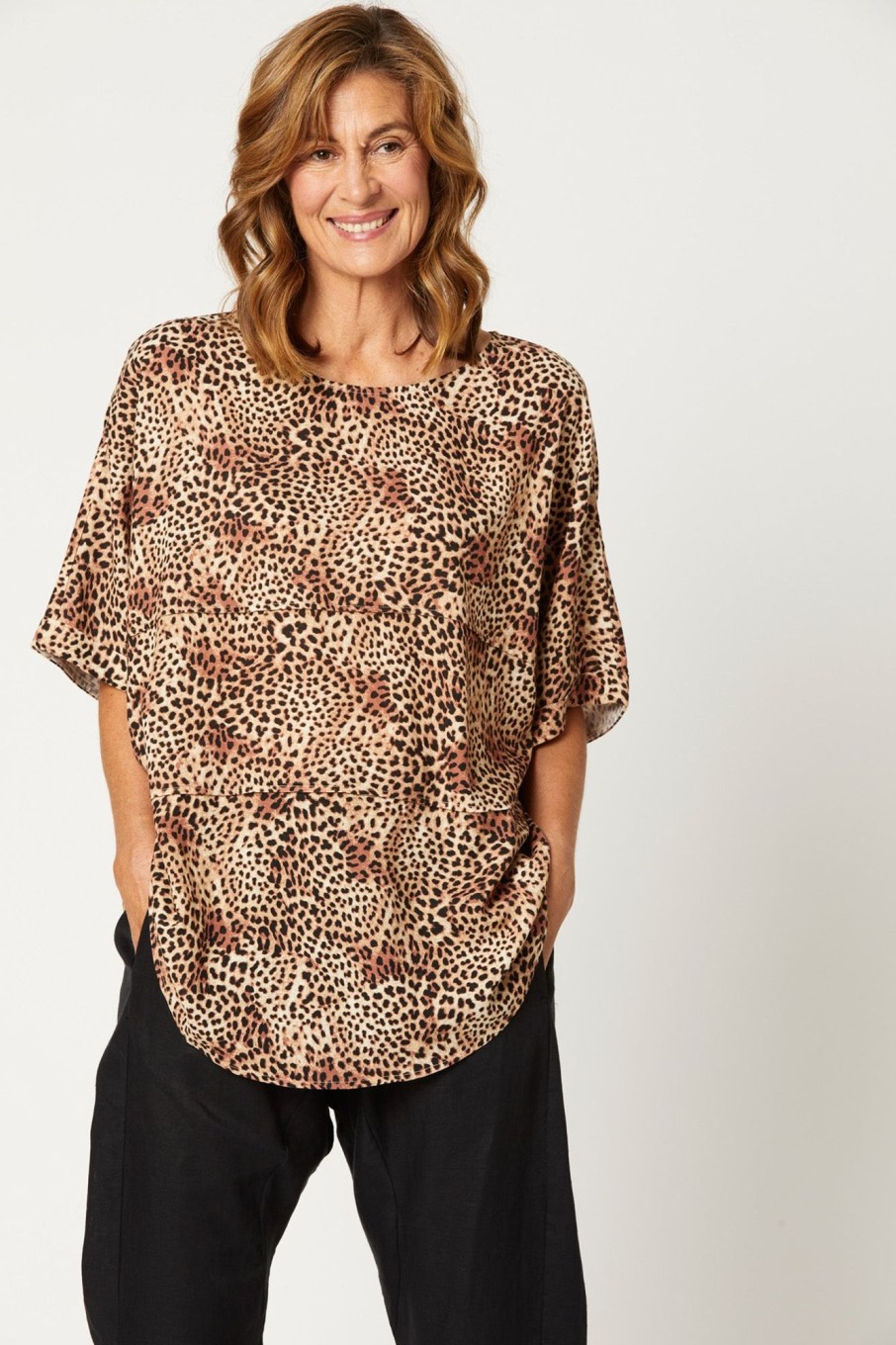 Clothing eb&ive | Nala Classic Top - Cheetah