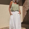 Clothing eb&ive Skirts | Nala Skirt - Salt