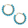 Accessories eb&ive Earrings | Amity Stone Earring - Capri