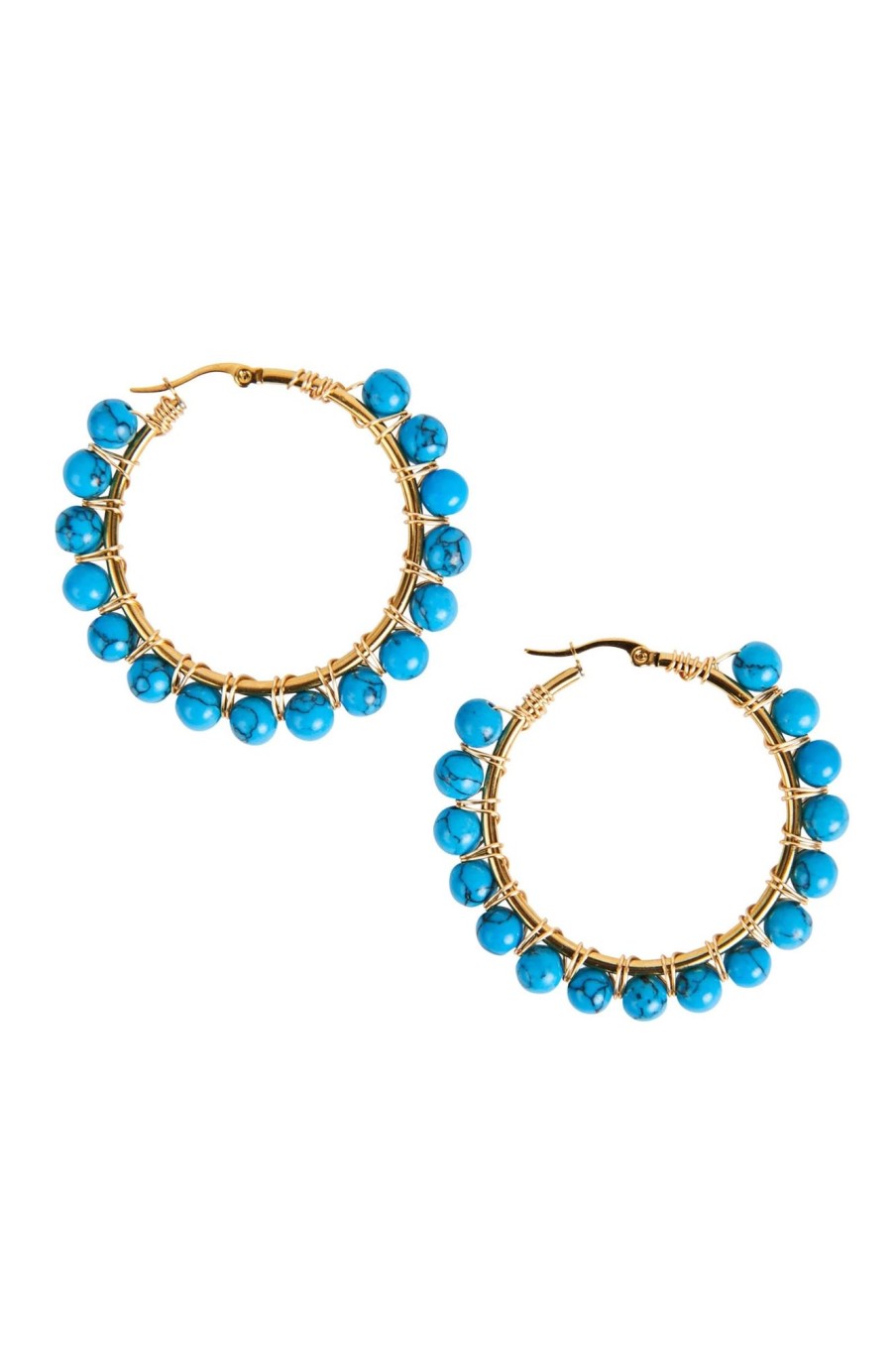 Accessories eb&ive Earrings | Amity Stone Earring - Capri