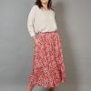 Clothing eb&ive Skirts | Milli Skirt - Rose Ditsy