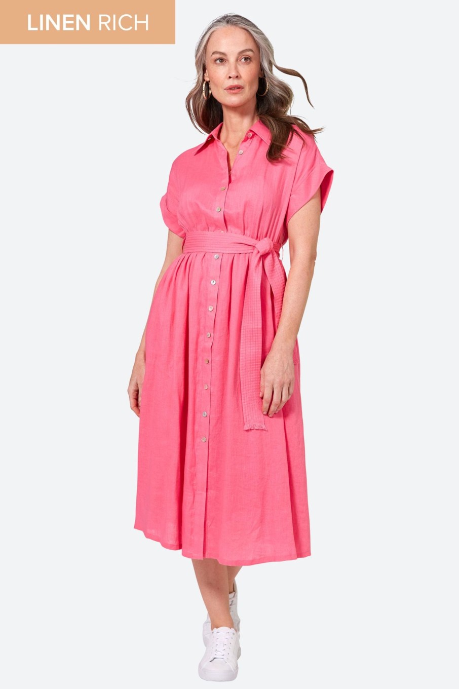 Clothing eb&ive Shirts | La Vie Shirt Dress - Candy