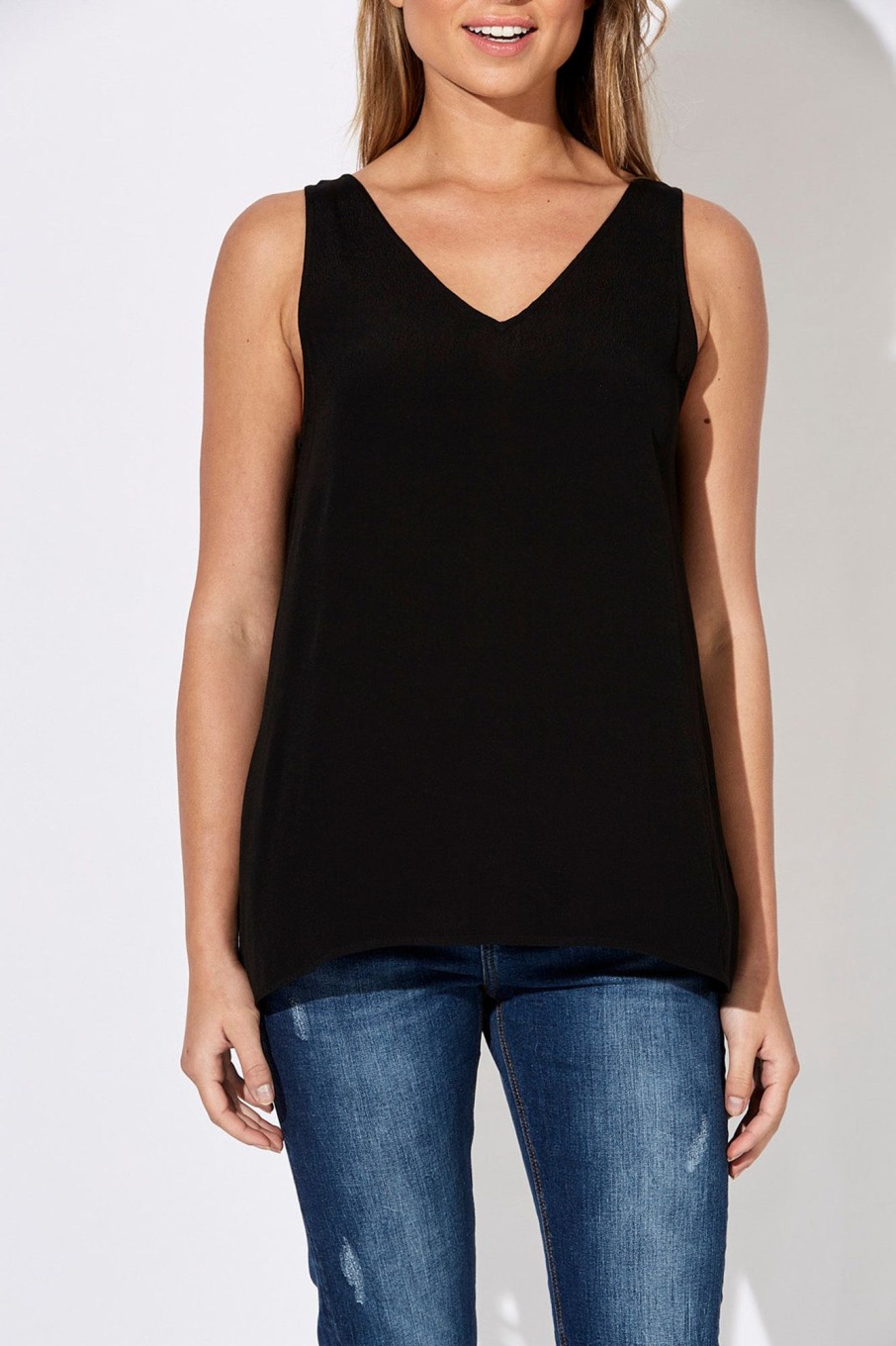 Clothing eb&ive Tanks | Basic Tank - Ebony