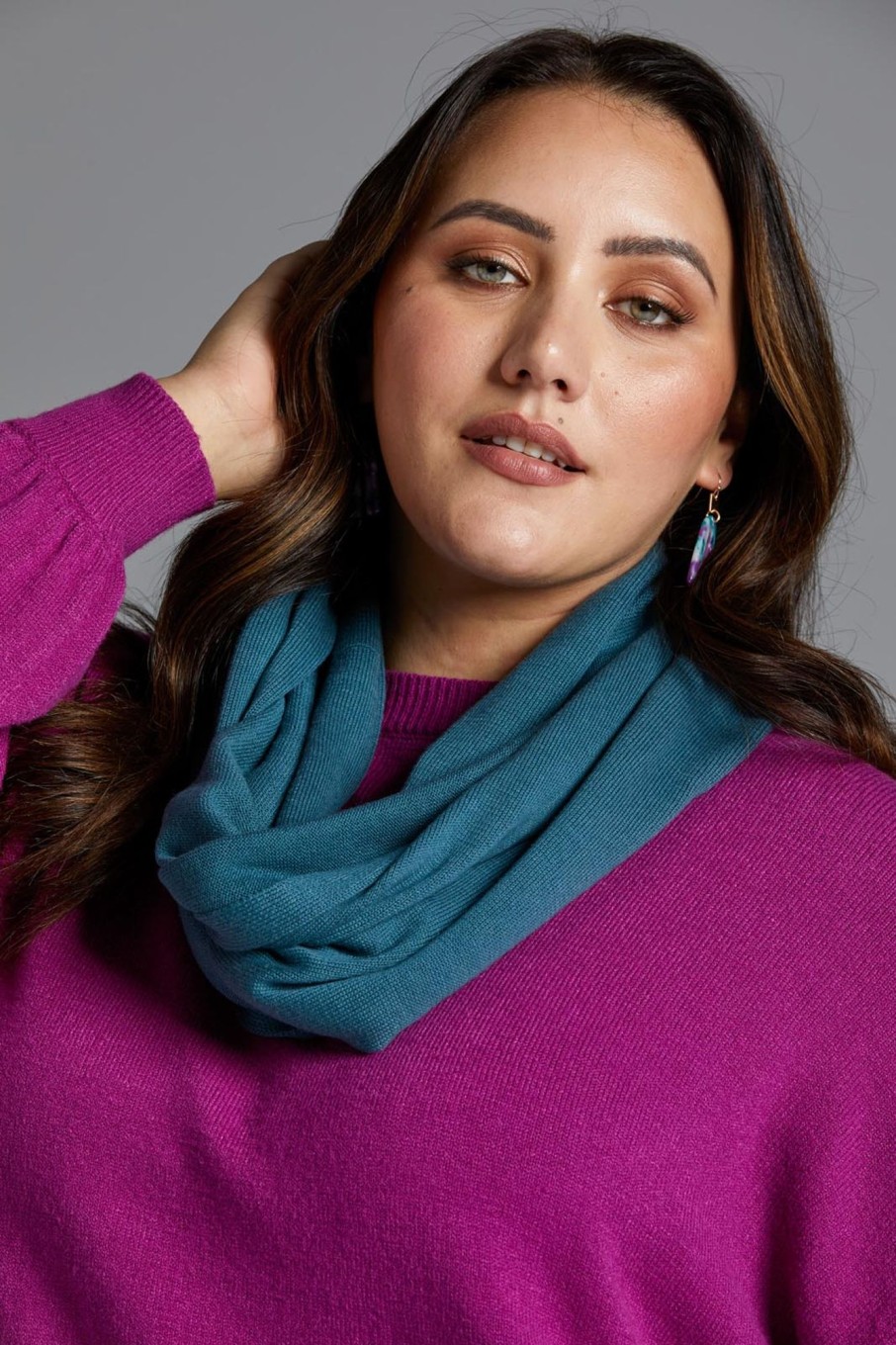 Accessories eb&ive | Cleo Snood - Teal