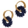 Accessories eb&ive Earrings | Ethos Earring - White/Navy