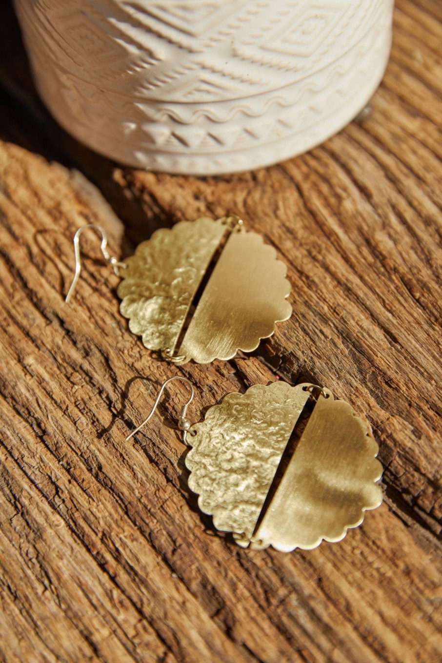 Accessories eb&ive Earrings | Lush Earring - Gold