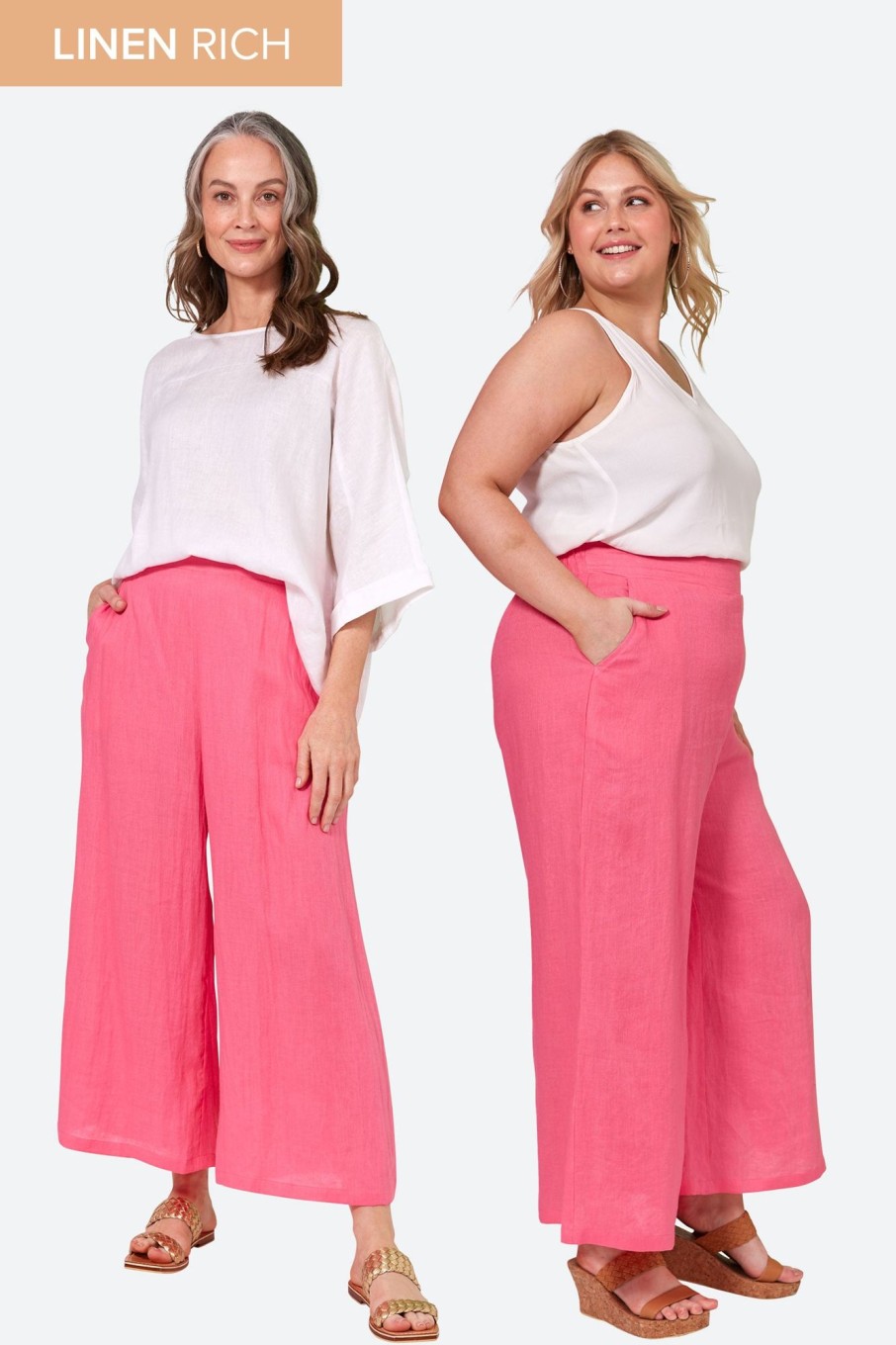 Clothing eb&ive Pants | La Vie Crop Pant - Candy