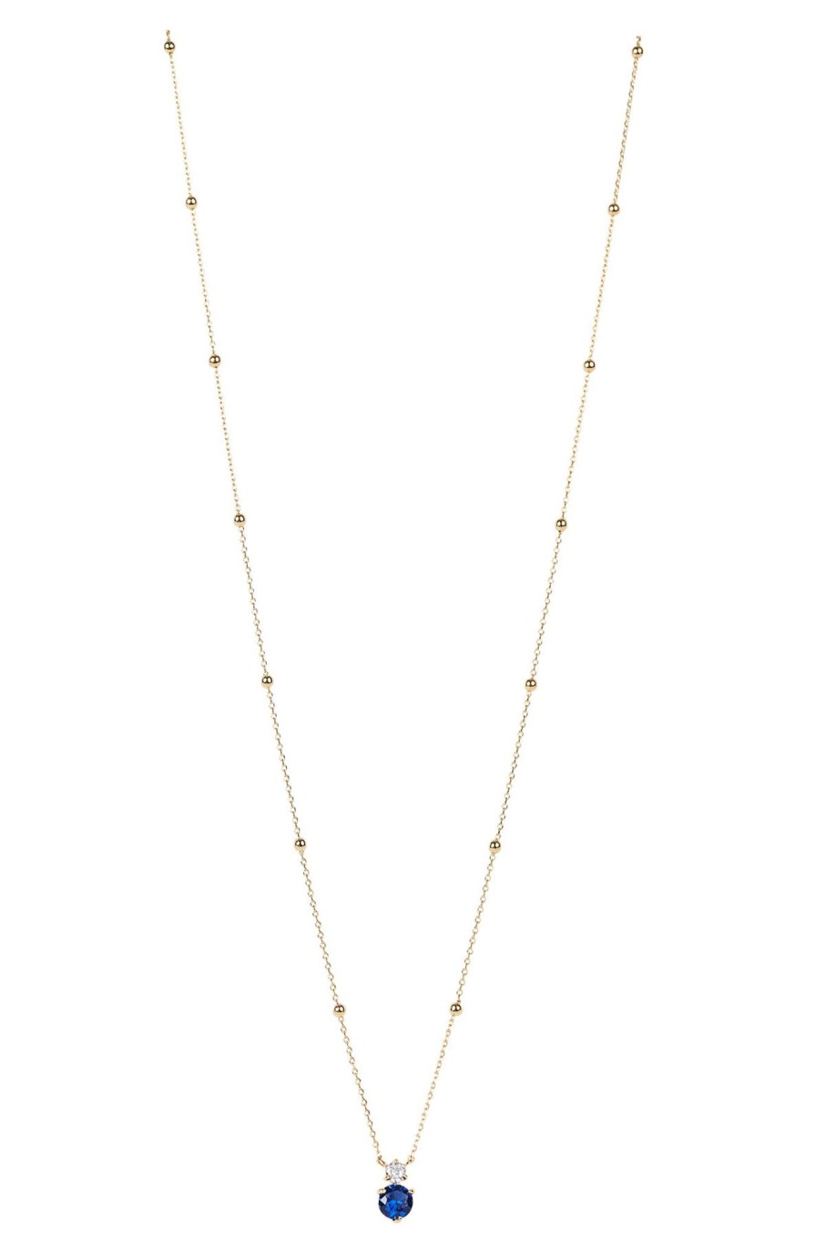 Accessories eb&ive Necklaces | Instinctive Necklace - Sapphire