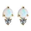 Accessories eb&ive Earrings | Instinctive Earring - Opal