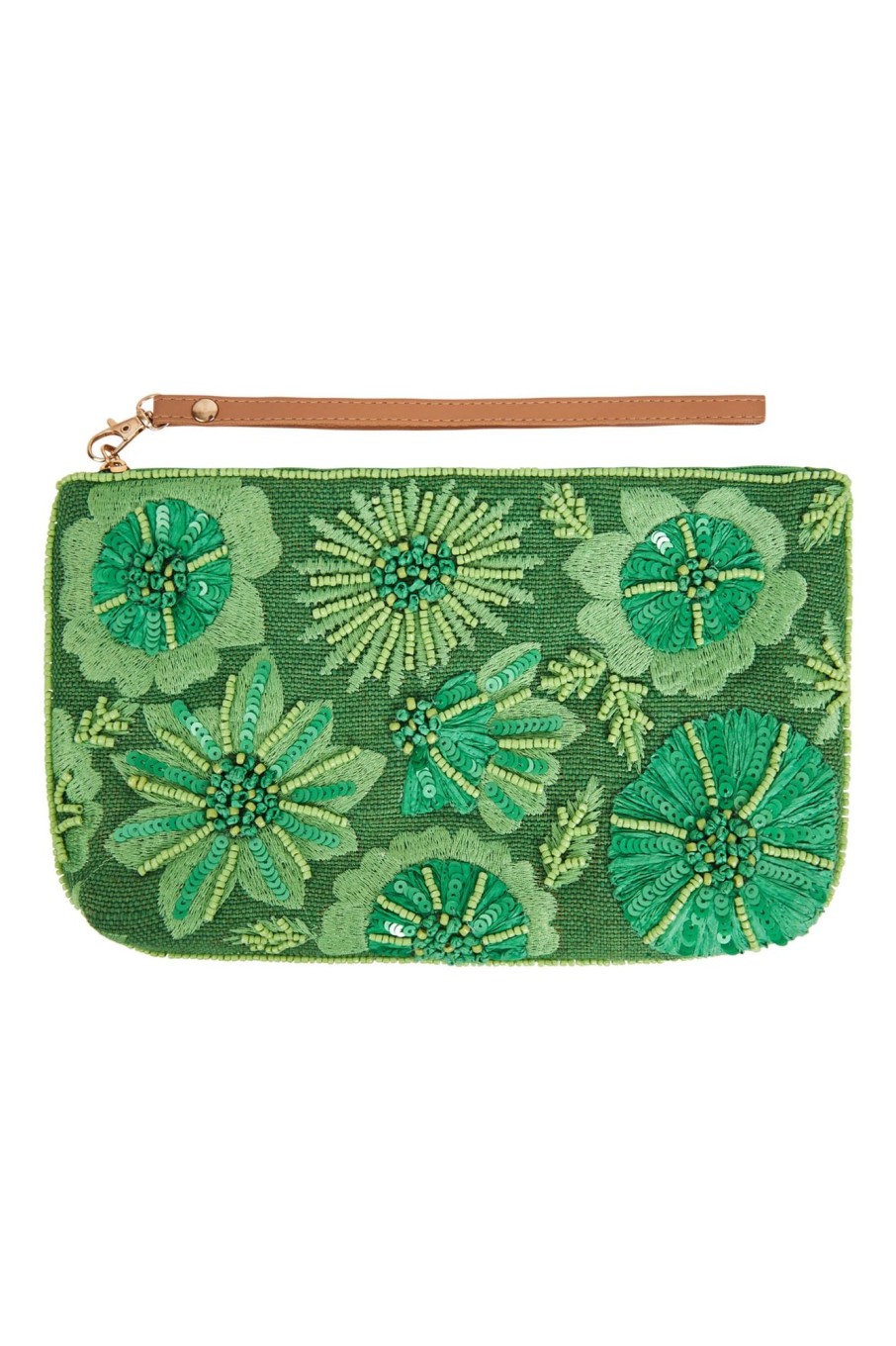 Accessories eb&ive | Flourish Clutch - Kiwi