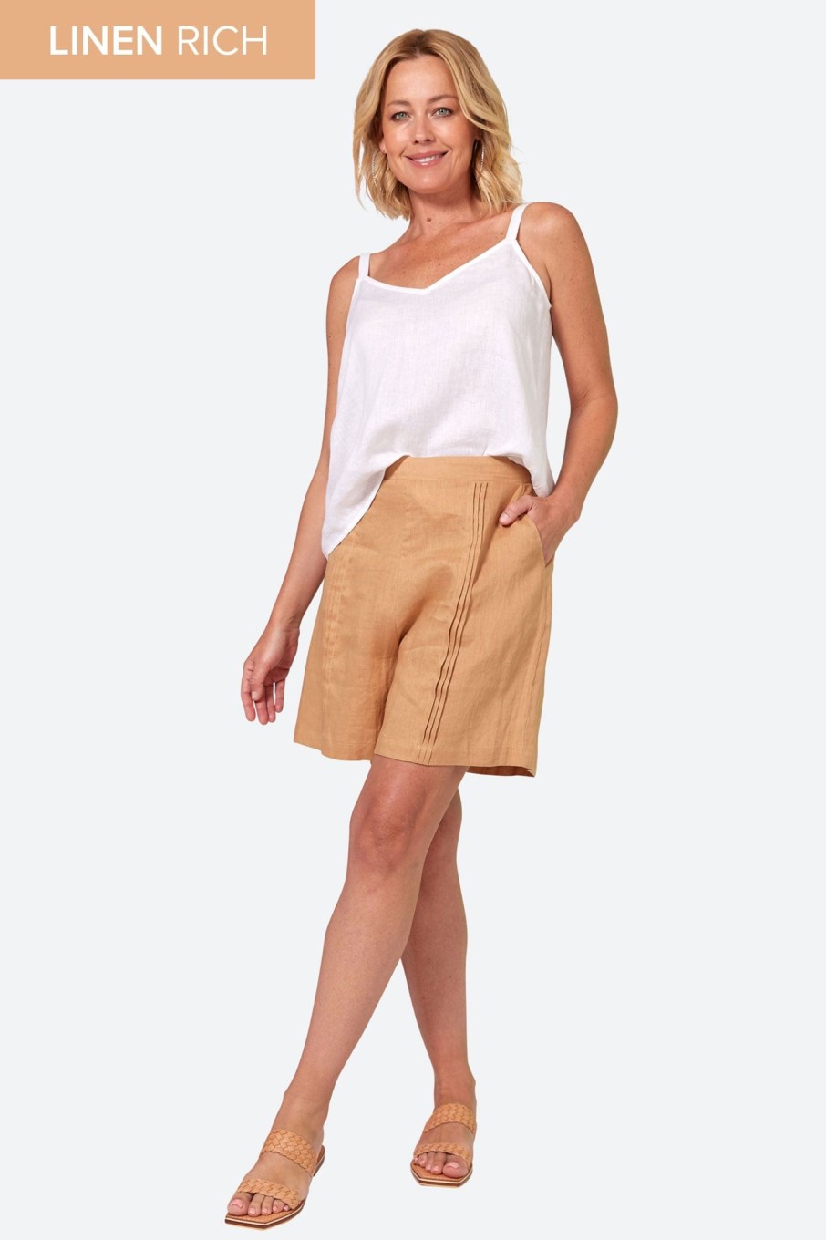 Clothing eb&ive Shorts | La Vie Short - Caramel