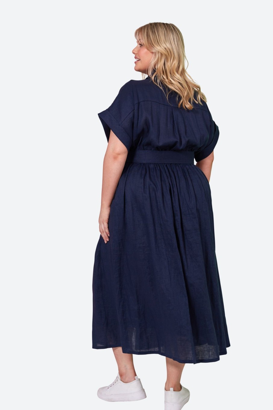 Clothing eb&ive Shirts | La Vie Shirt Dress - Sapphire