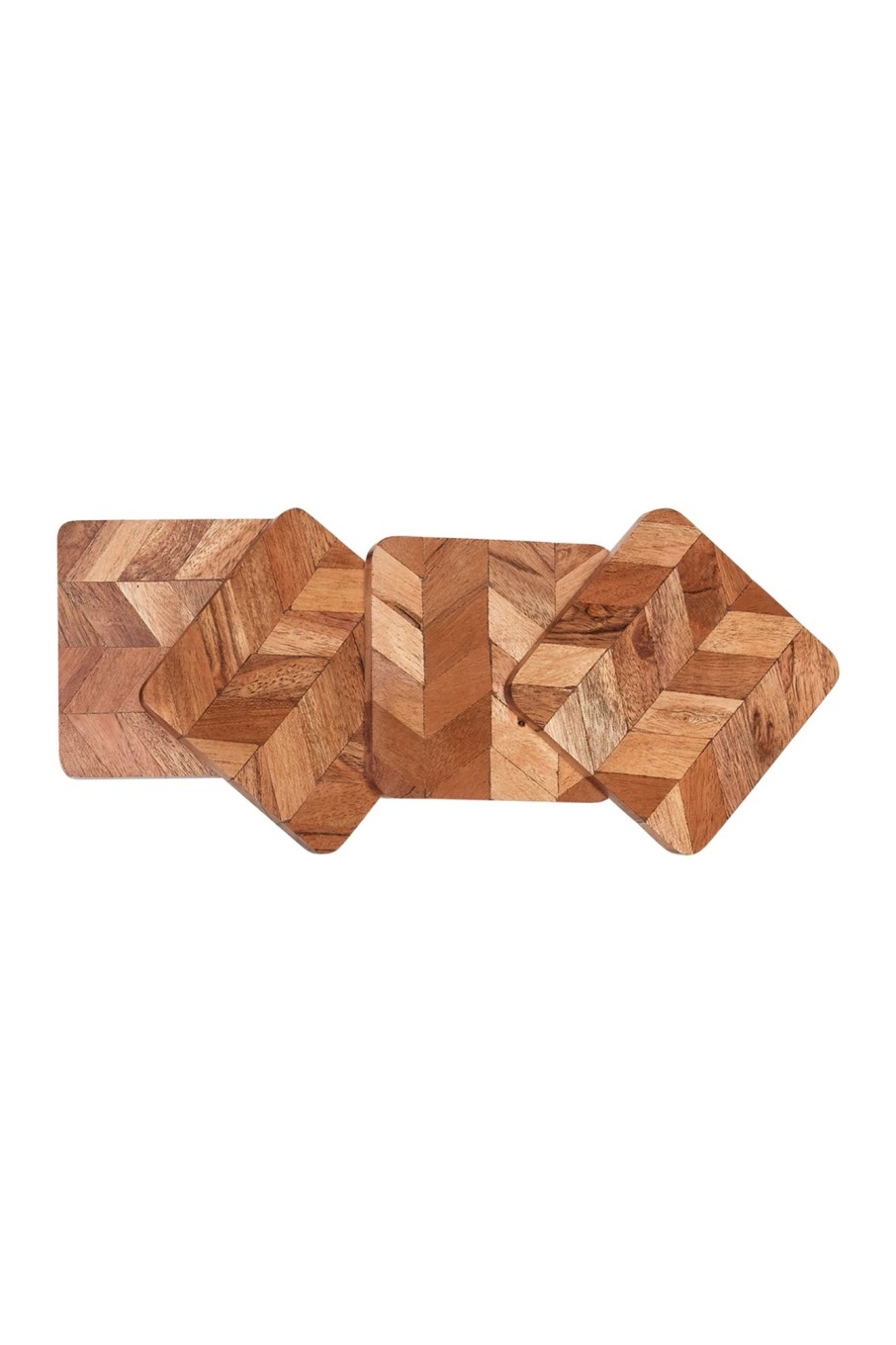 Homewares eb&ive | Studio Coaster Set - Wood