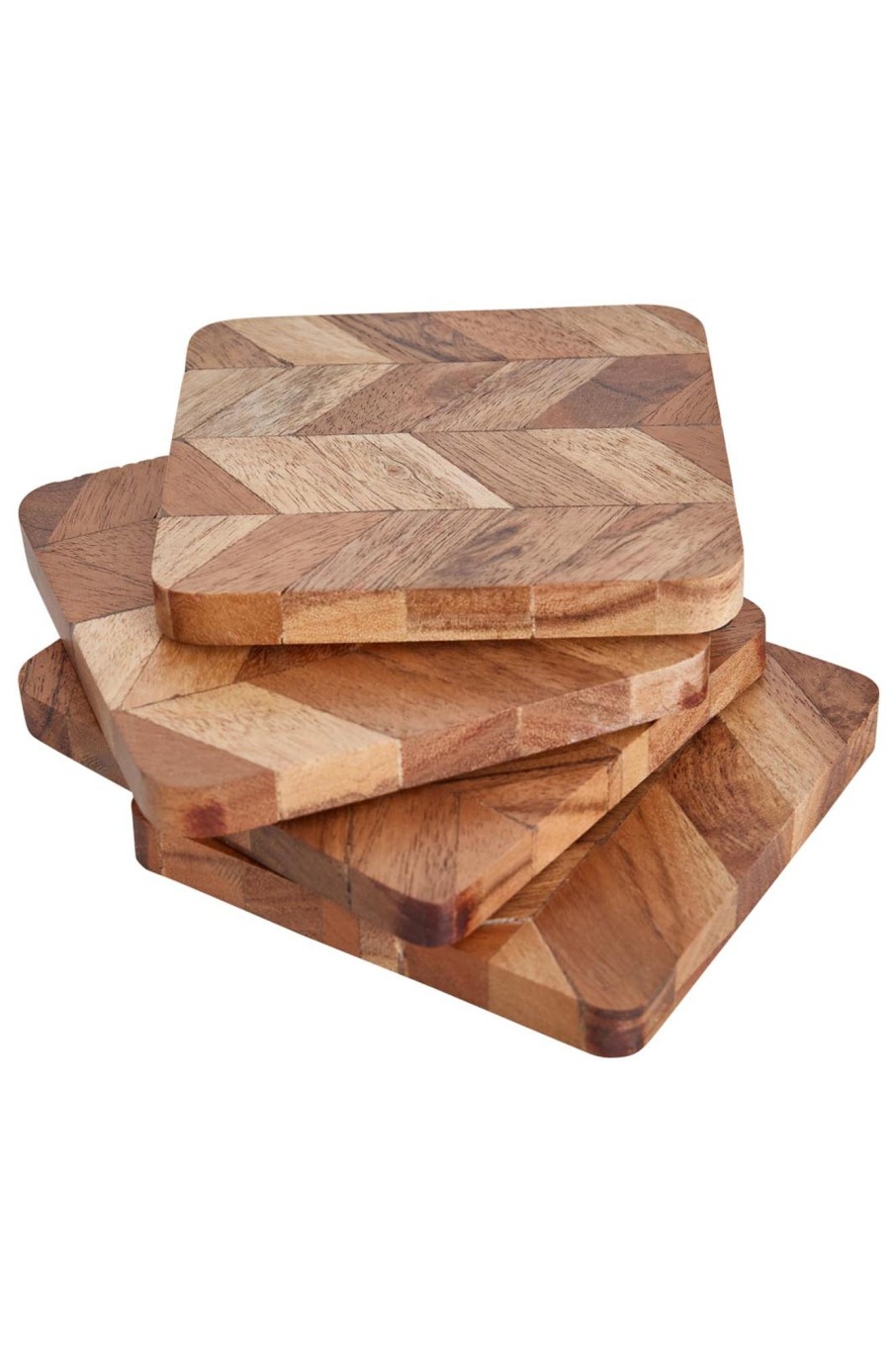 Homewares eb&ive | Studio Coaster Set - Wood