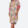 Clothing eb&ive Shirts | Verve Shirt Dress - Pink Flourish