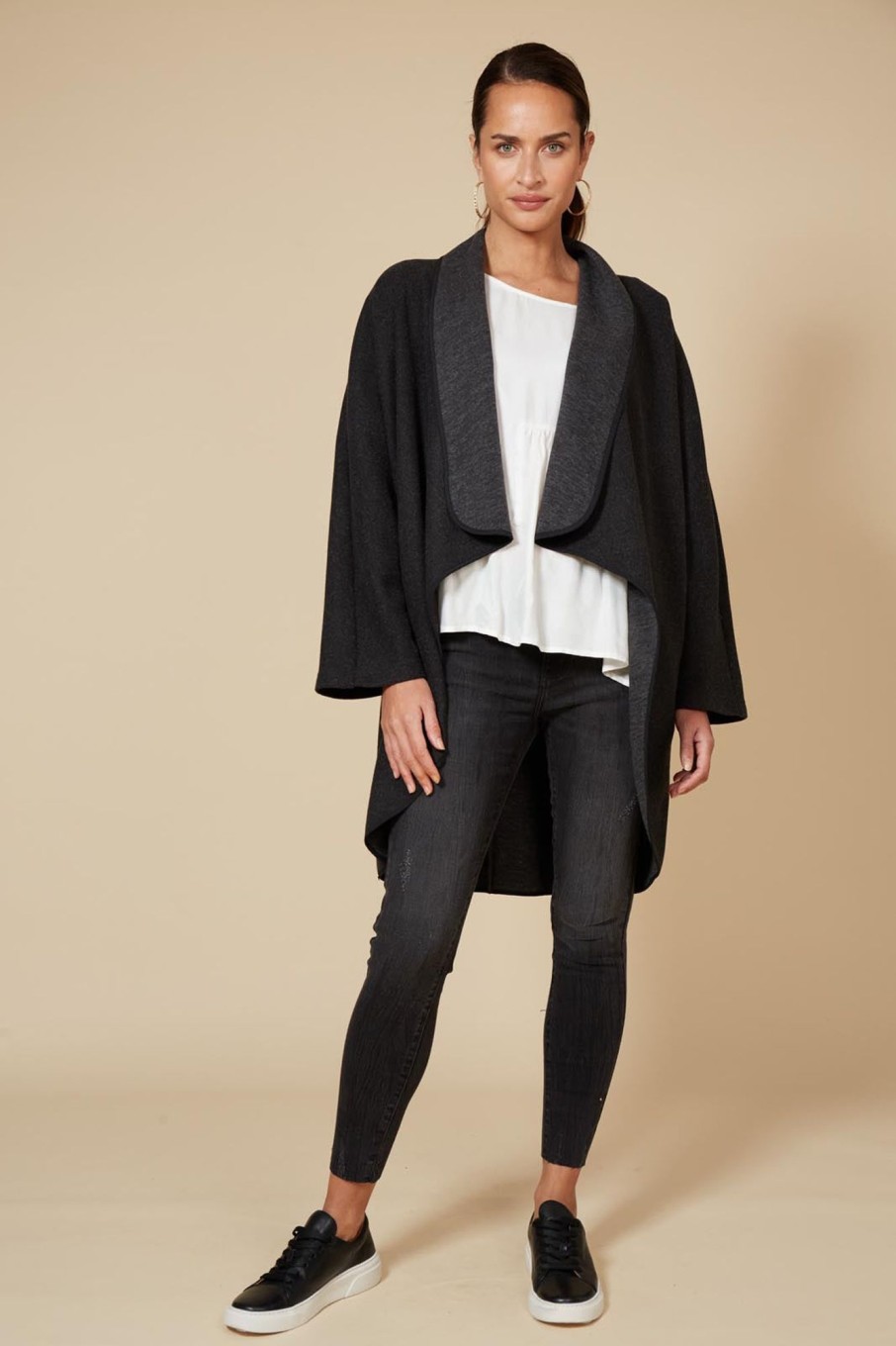 Clothing eb&ive Capes | Klein Wrap Jacket - Fossil