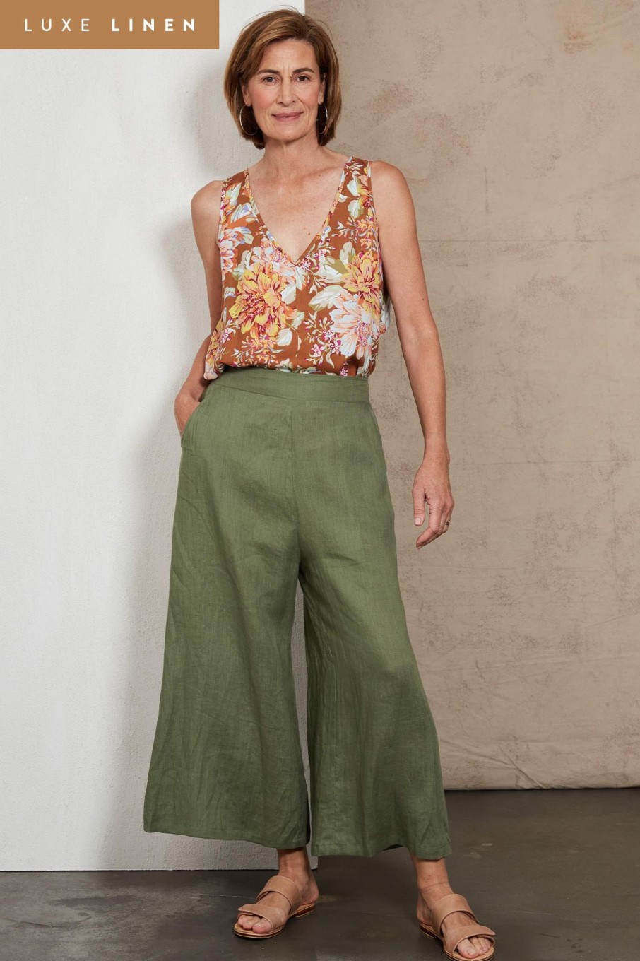 Clothing eb&ive Pants | Indica Crop Pant - Fern