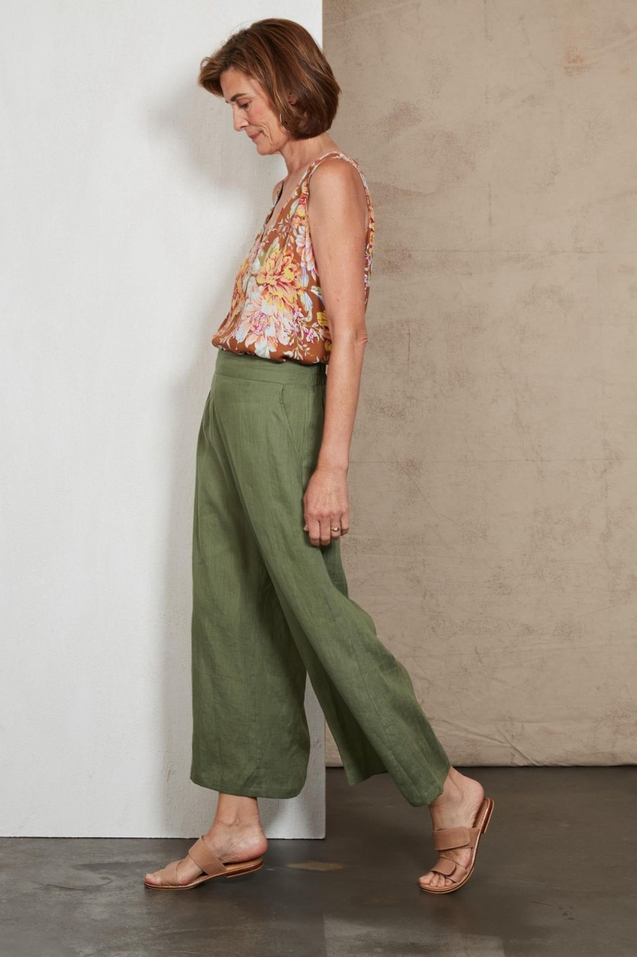 Clothing eb&ive Pants | Indica Crop Pant - Fern