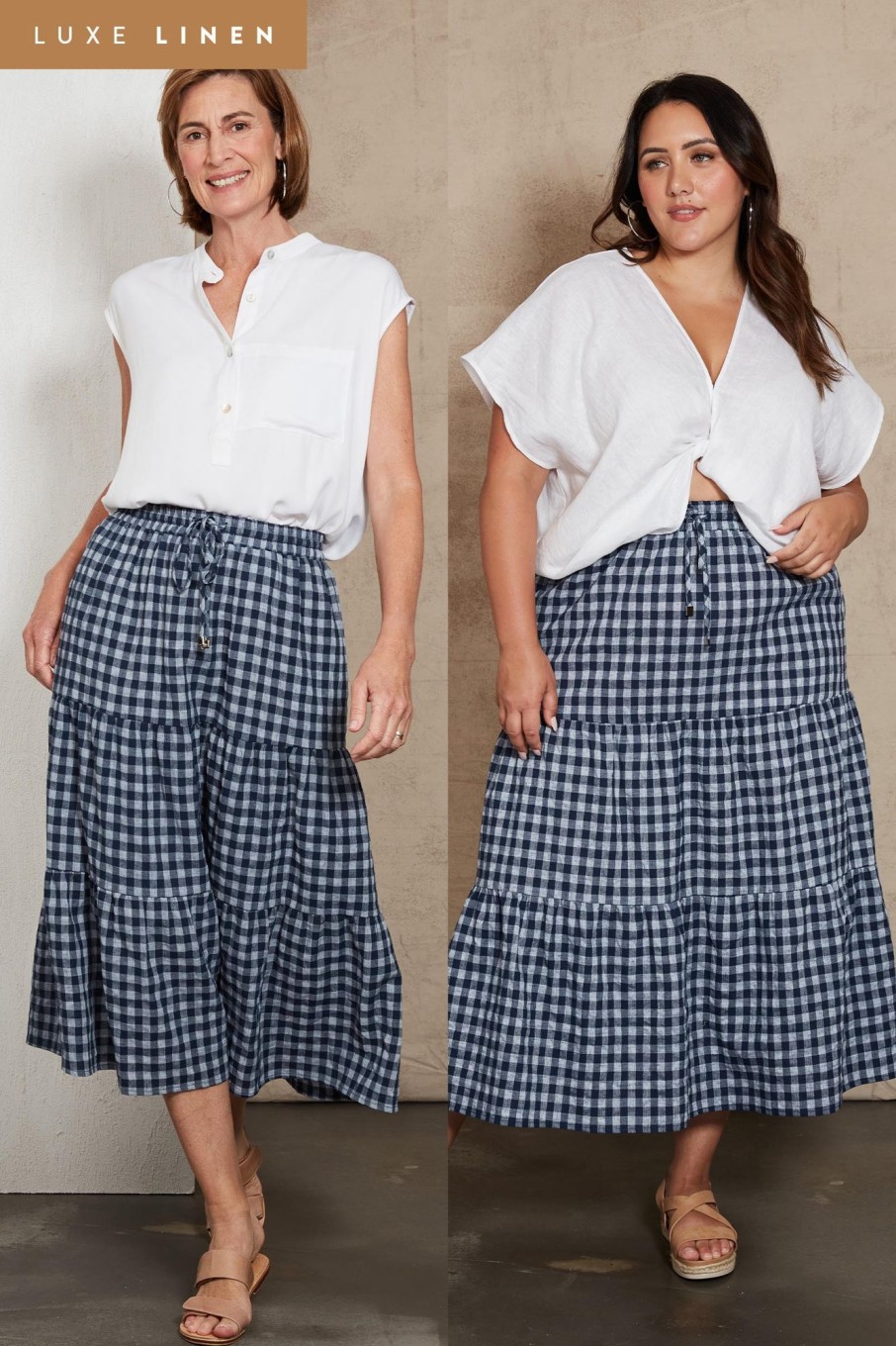 Clothing eb&ive Skirts | Mimosa Skirt - Indigo