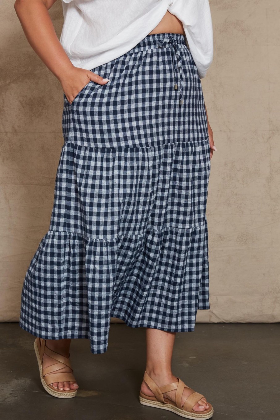 Clothing eb&ive Skirts | Mimosa Skirt - Indigo