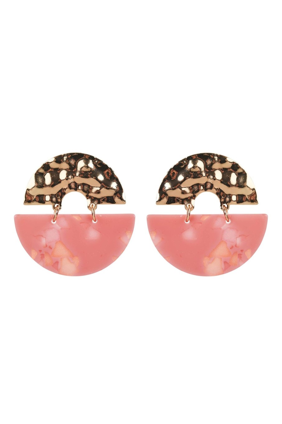 Accessories eb&ive Earrings | Elan Moon Earring - Lychee