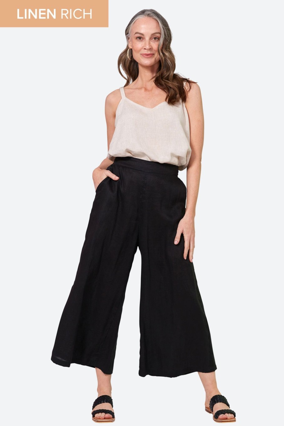 Clothing eb&ive Pants | Studio Crop Pant - Ebony