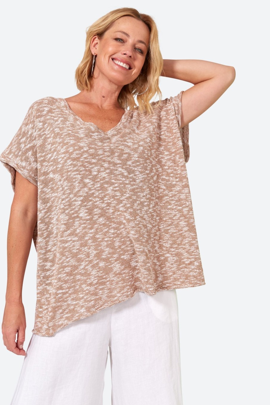 Clothing eb&ive Knits | Jovial Top - Toffee