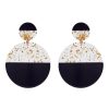 Accessories eb&ive Earrings | La Vie Dome Earring - Sapphire