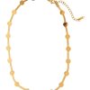 Accessories eb&ive Necklaces | Ceduna Necklace - Gold Disc