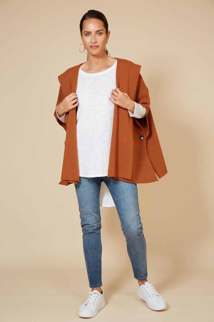 Clothing eb&ive Capes | Kit Cape - Cinnamon