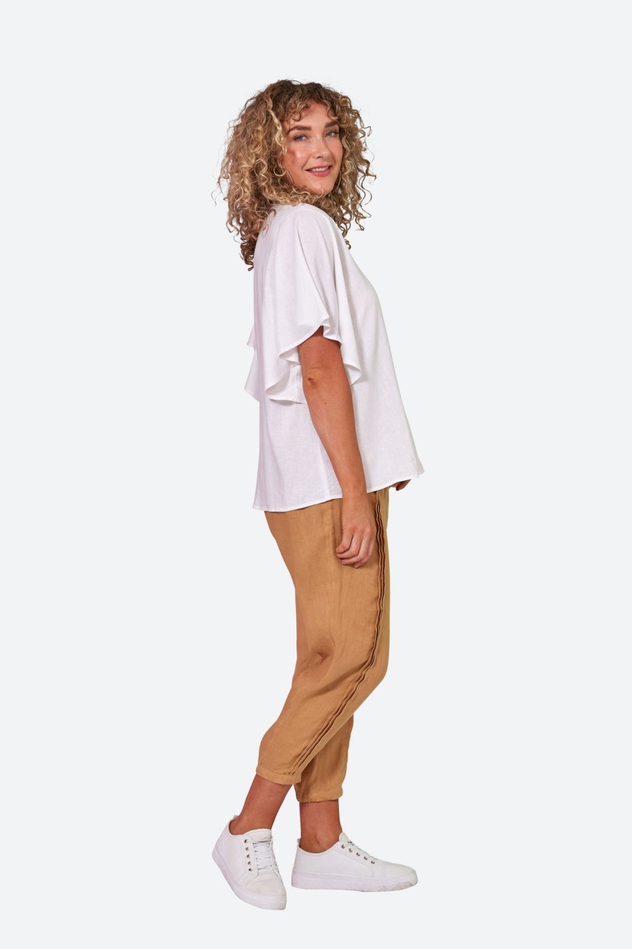 Clothing eb&ive Blouses | Verve Top - Blanc