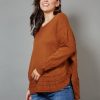 Clothing eb&ive Jumpers | Poppy Knit - Cinnamon