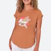 Clothing eb&ive T-Shirts | Reveler Tshirt - Caramel