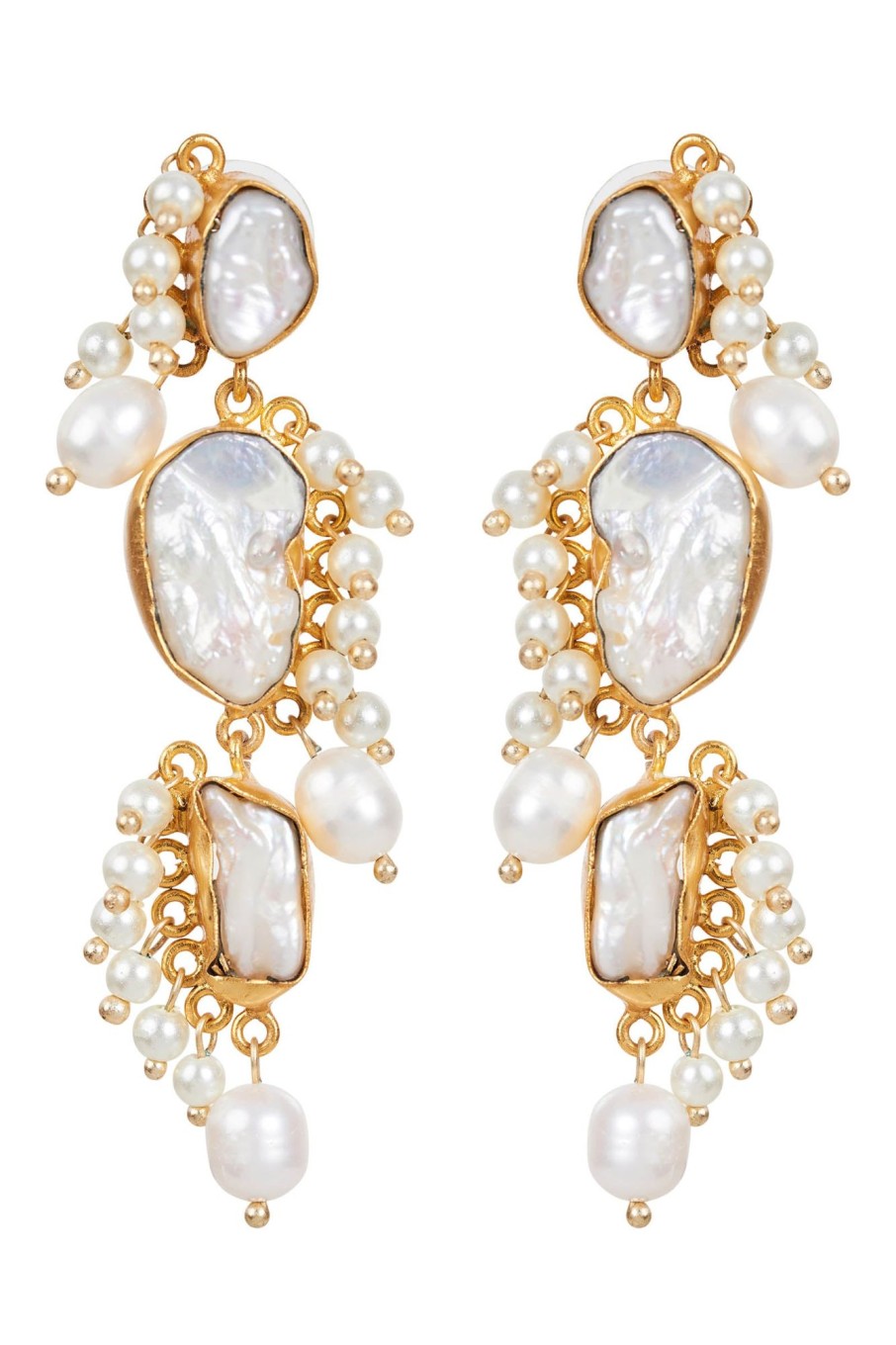 Accessories eb&ive Earrings | Awaken Earring - Pearl Drop