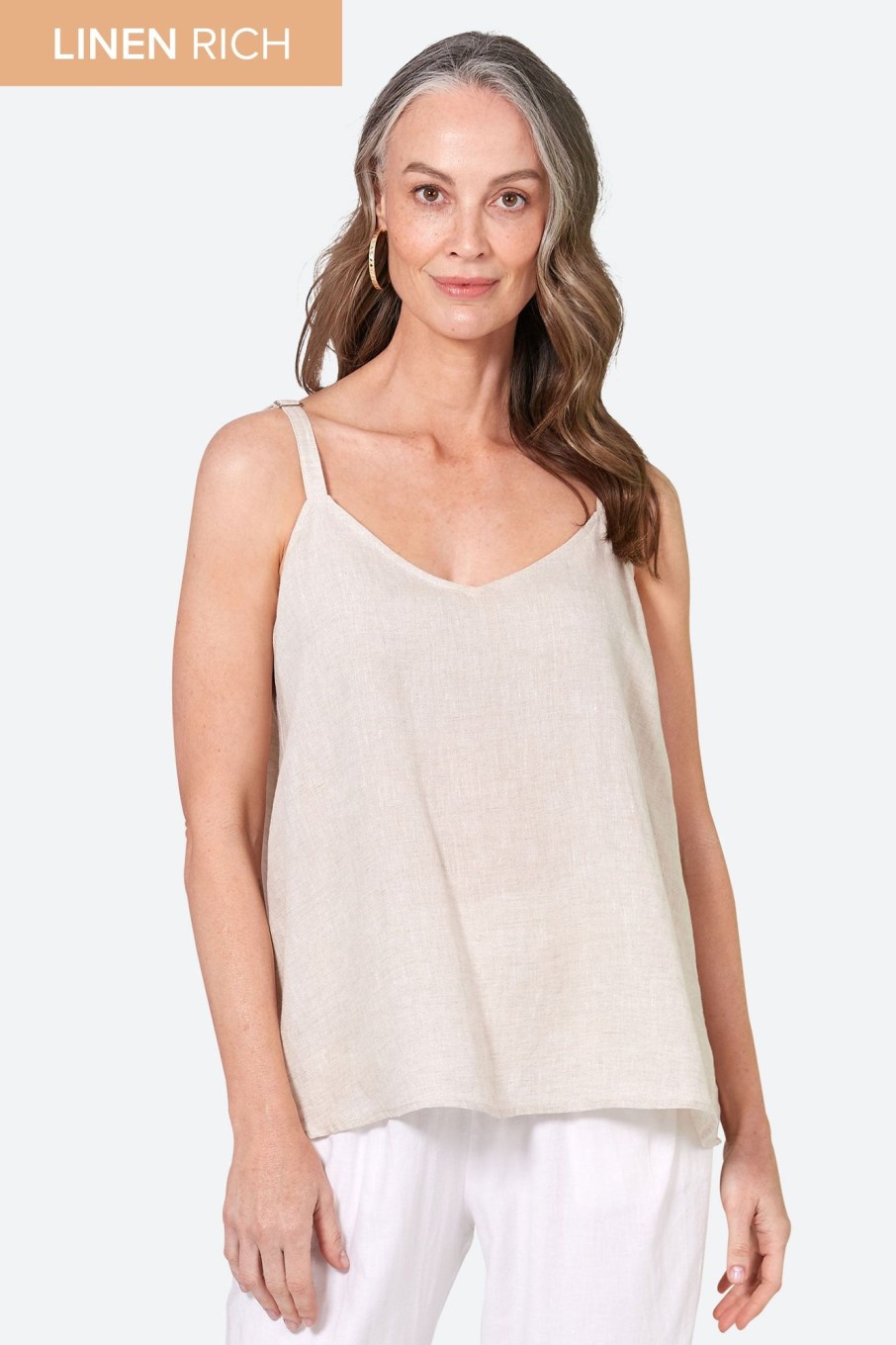 Clothing eb&ive Tanks | Studio Tank - Tusk