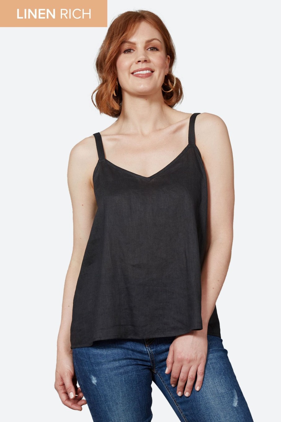 Clothing eb&ive Tanks | Studio Tank - Ebony