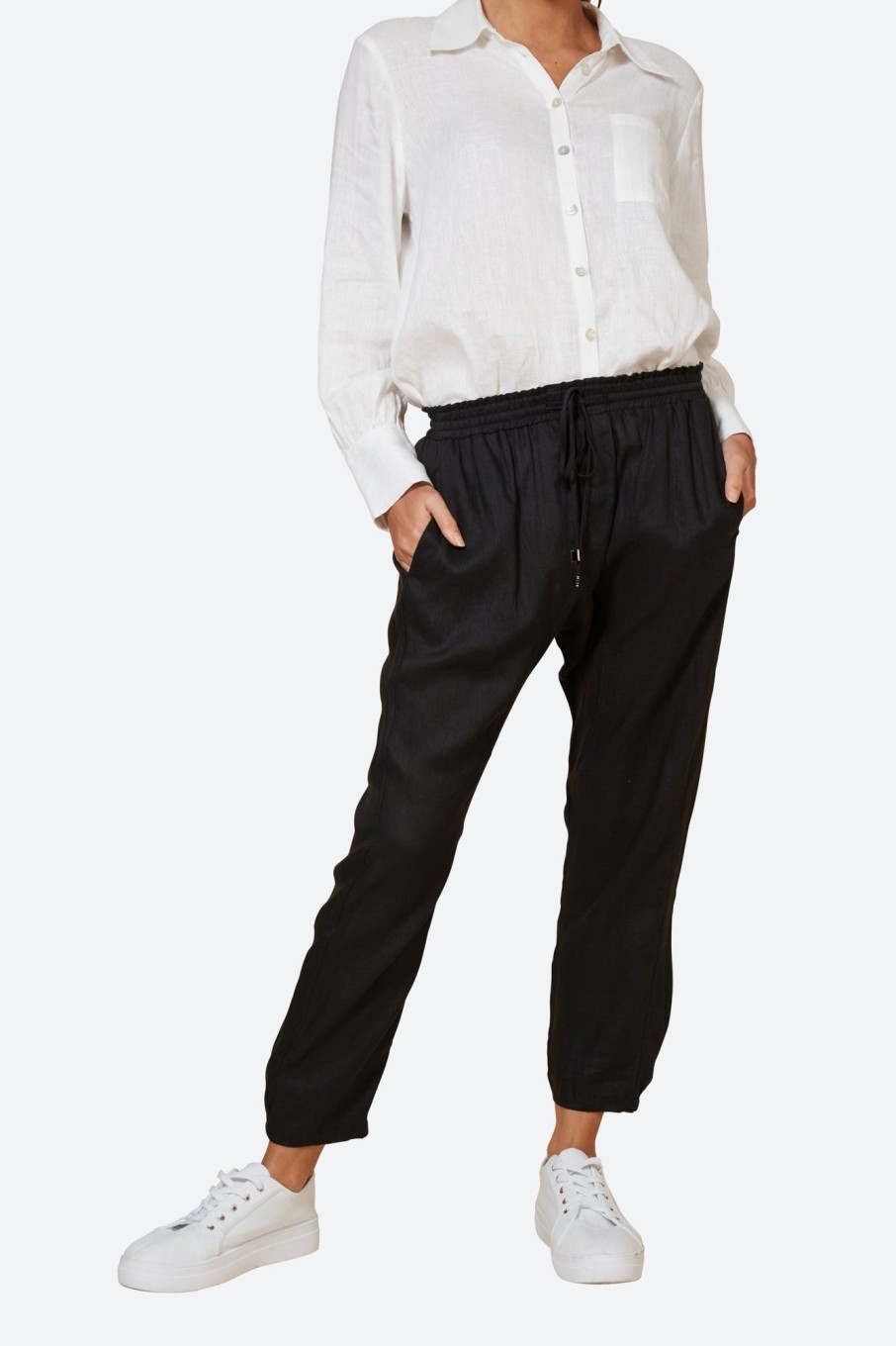 Clothing eb&ive Pants | Studio Relaxed Pant - Ebony