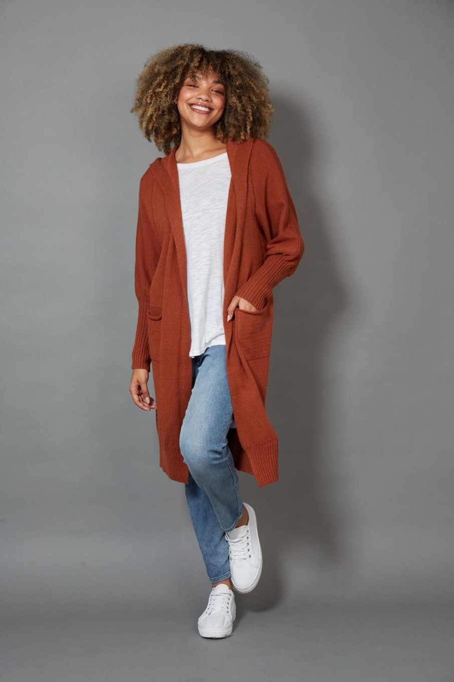 Clothing eb&ive Cardigans | Kit Cardigan - Cinnamon