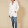 Clothing eb&ive Cardigans | La Vida Relaxed Cardigan - Blanc