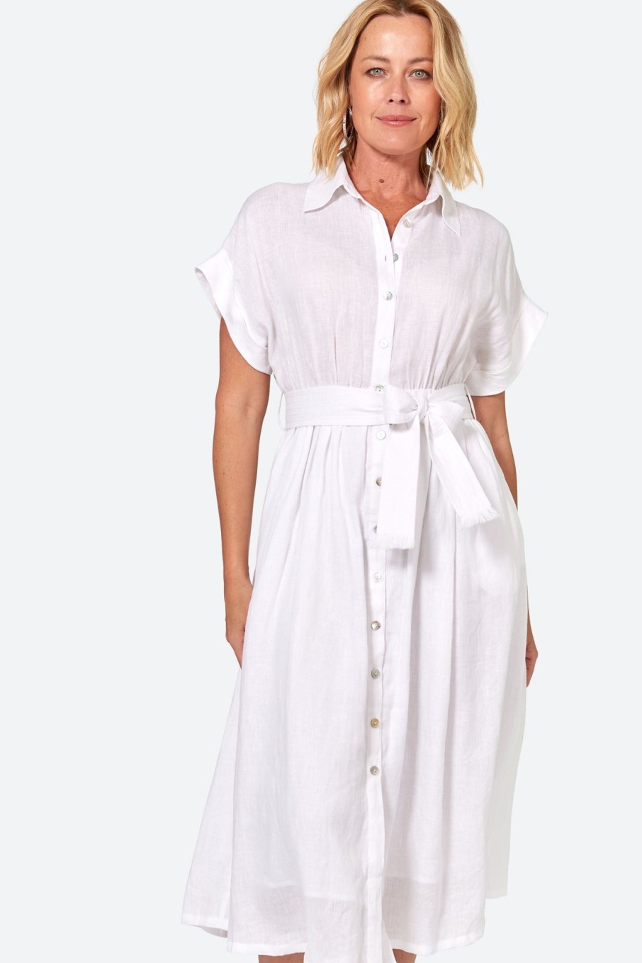 Clothing eb&ive Shirts | La Vie Shirt Dress - Blanc