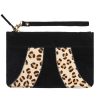 Accessories eb&ive | Helena Clutch - Black/Pard